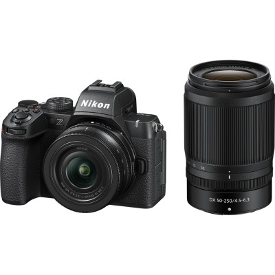 Nikon Z50 II Mirrorless Camera with 16-50mm Lens & 50-250mm Lenses