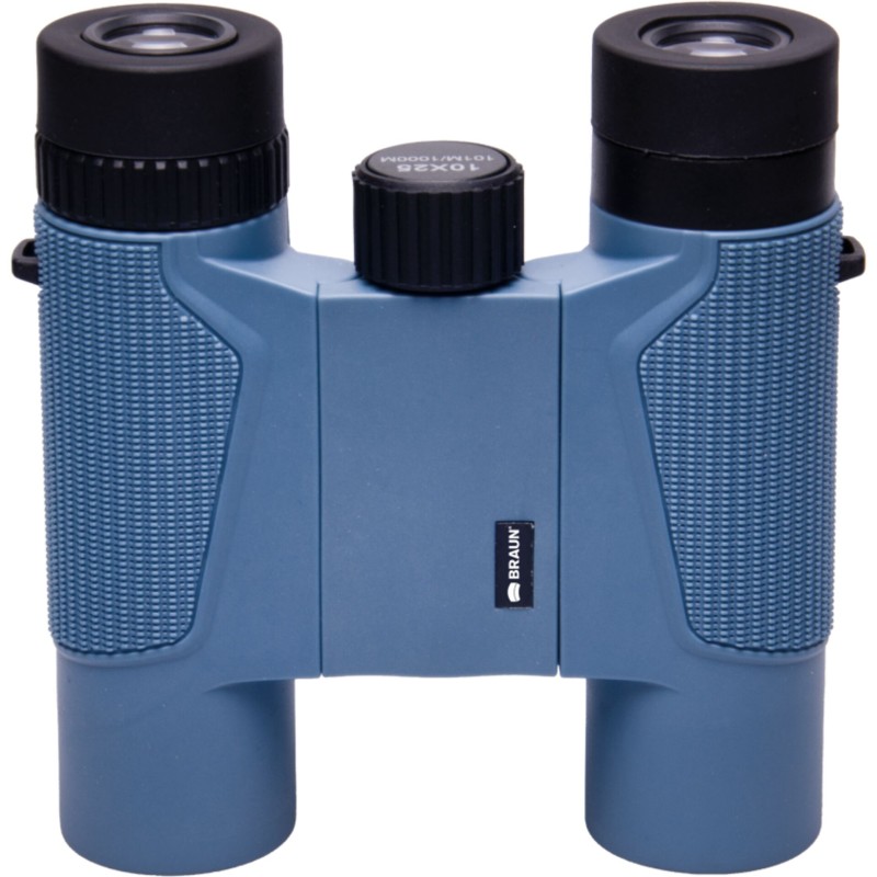 Braun Binocular Scouty 10x25 dove blue