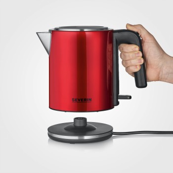 Severin WK 3427 Water Kettle red