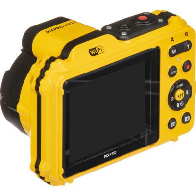 Kodak Digital Compact Camera PixPro Waterproof WPZ2 Yellow 16MP 4x Zoom 2.7″