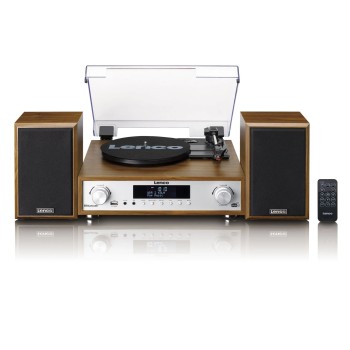 Lenco HiFi stereo MC-160WD wood