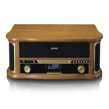 LENCO classic phono  TCD-2571 wood