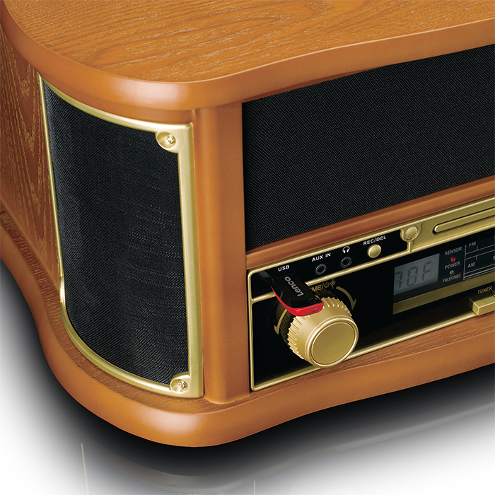 LENCO classic phono TCD-2551WD