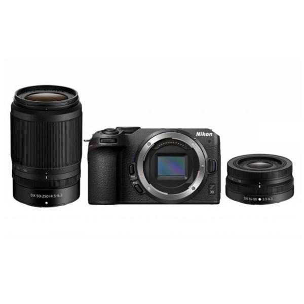 Nikon Z 30 with 16-50mm f/3.5-6.3 VR & 50-250mm f4.5-6.3 VR Kit