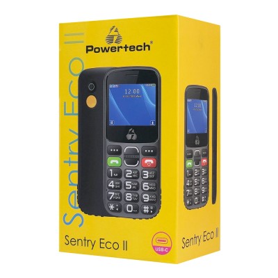 POWERTECH κινητό τηλέφωνο Sentry Eco II, 2.31