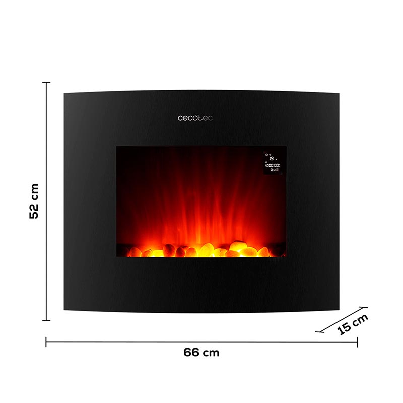 READYWARM 2650 CURVED FLAMES CONNECTED 05814