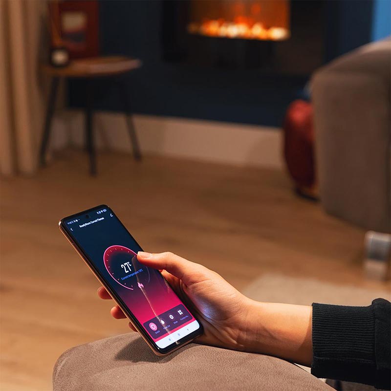 READYWARM 2650 CURVED FLAMES CONNECTED 05814