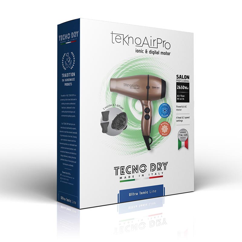 TEKNOAIRPRO CHAMPAGNE ULTRA IONIC LINE