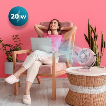 ENERGY SILENCE 800 RETRO DESK PINK 08207