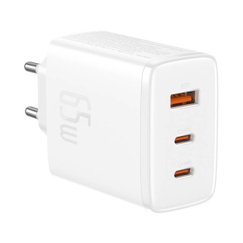 BASEUS 220V 65W, A + 2xC, Cube Pro /white  - P10152301213-00