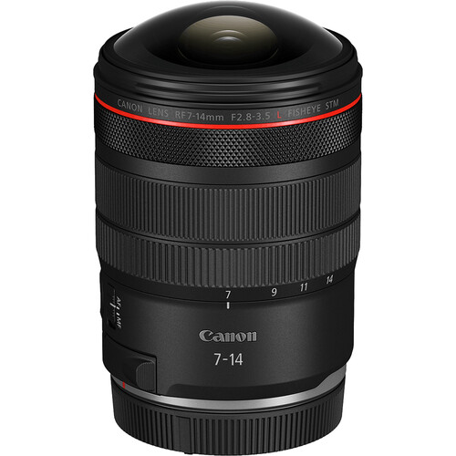 Canon Lens RF 7-14mm F/2.8-3.5 L Fisheye STM