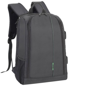 Rivacase 7490 Green Mantis Camera Backpack black