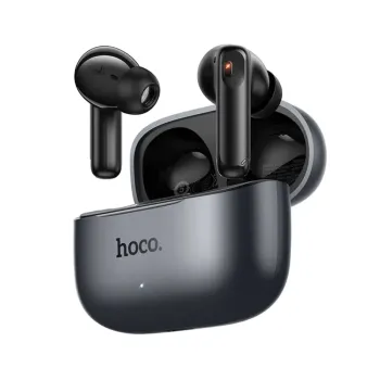 Hoco EQ27 Wireless Hands Free Fun ANC+ENC v5.4 320mAh 7 Ώρες Λειτουργίας και AI Μετάφραση σε 134 Γλώσσες Μαύρα