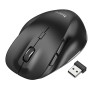 Hoco GM24 Ασύρματο Ποντίκι Mystic 1600dpi 2.4GHz 6 Πλήκτρων Μαύρο