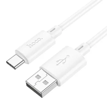 Hoco X88 Καλώδιο USB σε USB-C 3.0A Fast Charging Λευκό 1m
