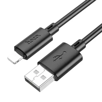Hoco X88 Καλώδιο USB σε Lightning 2.4A Fast Charging Μαύρο 1m