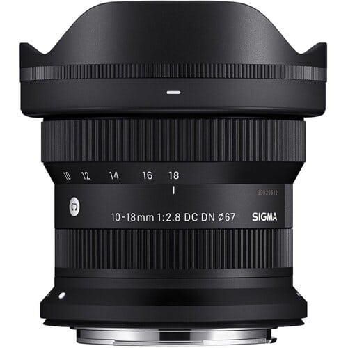 Sigma Lens 10-18mm f/2.8 DC DN Contemporary Lens for Canon RF