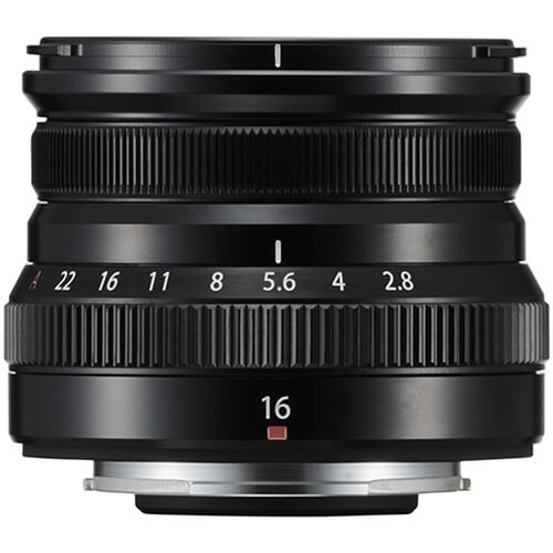 Fujinon Lens XF 16mm f/2.8 R WR Black