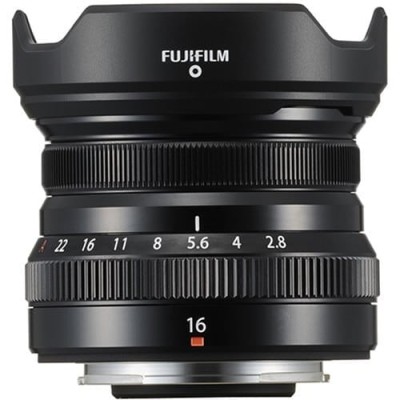 Fujinon Lens XF 16mm f/2.8 R WR Black