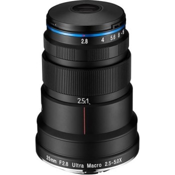 Laowa Lens 25mm f/2.8 2.5-5X Ultra Macro Lens for Sony E