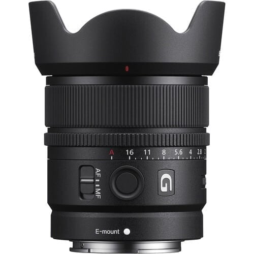 Sony Lens SEL E 15mm f/1.4 G