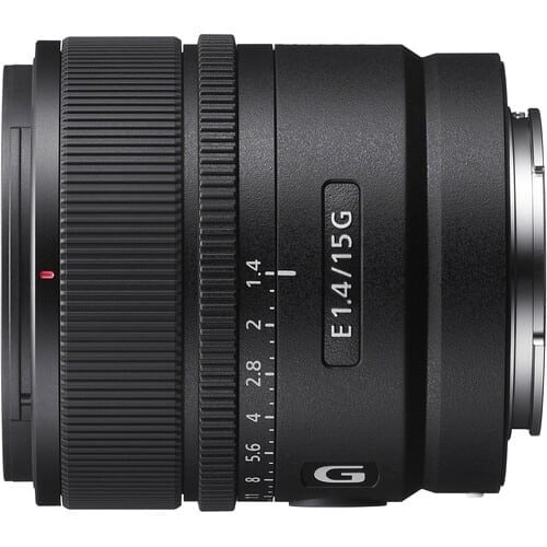Sony Lens SEL E 15mm f/1.4 G