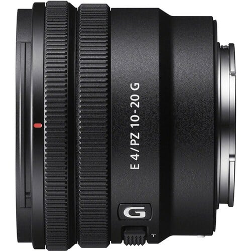 Sony SELP E 10-20mm f/4 PZ G Lens
