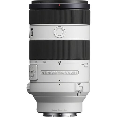 Sony Lens FE SEL 70-200mm f/4.0 Macro OSS G2 ( + Cashback 100€ )