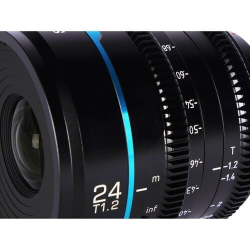 Sirui Night Walker 24mm T1.2 S35 Cine Lens (E-Mount, Black)