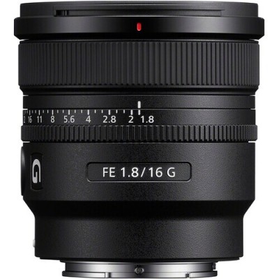 Sony Lens FE SEL 16mm f/1.8 G (Sony E)
