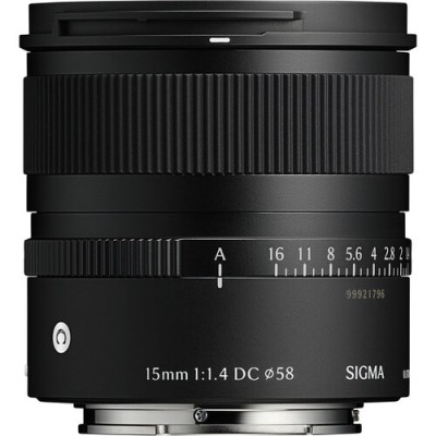 Sigma Lens 15mm F/1.4 DC for Sony E mount