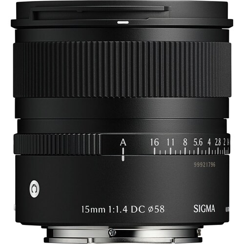 Sigma Lens 15mm F/1.4 DC for Sony E mount