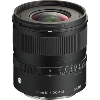 Sigma Lens 15mm F/1.4 DC for Sony E mount