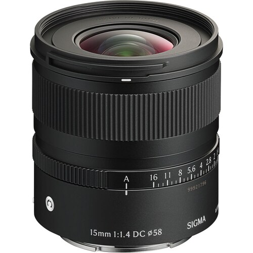 Sigma Lens 15mm F/1.4 DC for Sony E mount