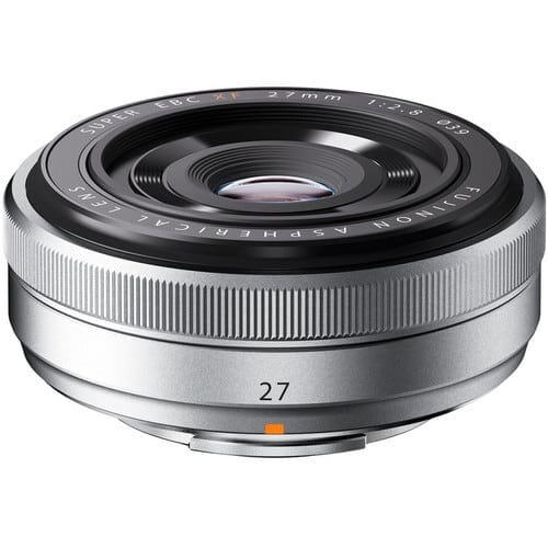 Fujinon Lens XF 27mm F/2.8 Silver