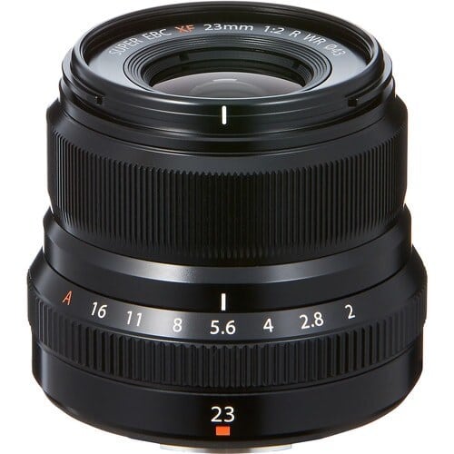 Fujinon Lens XF 23mm F/2R WR Black