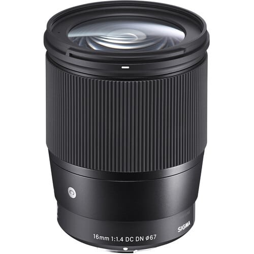 Sigma Lens 16mm F/1.4 DC DN Contemporary for Sony E Mount