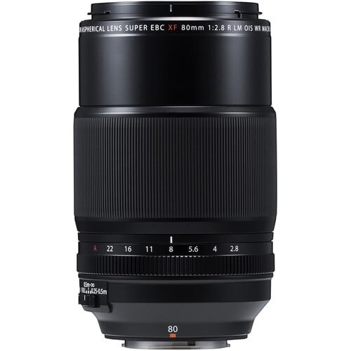 Fujinon Lens XF 80mm f/2.8 R LM OIS WR Macro Lens