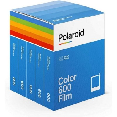 Polaroid Color Film for 600 5 - Pack (40 Exposures)