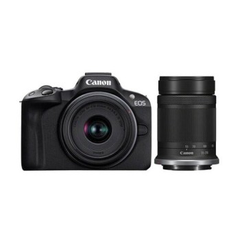 Canon EOS R50 Kit RF-S Lens 18-45mm f/4.5-6.3 IS STM + RF-S 55-210mm IS STM