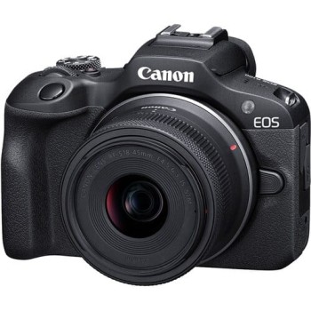 Canon EOS R100 Kit RF-S 18-45mm f/4.5-6.3 IS STM Lens (+ Cashback 80€)