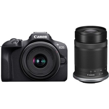 Canon EOS R100 & RF-S18-45mm + RF-S 55-210mm (+ Cashback 80€)