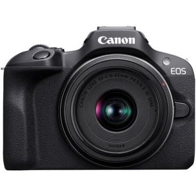 Canon EOS R100 & RF-S18-45mm + RF-S 55-210mm (+ Cashback 80€)