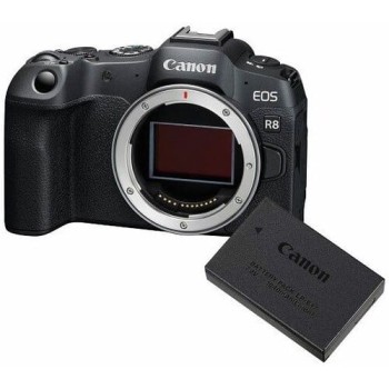 Canon EOS R8 Mirrorless Camera (Body) + LP E17 (+ Cashback 150€)