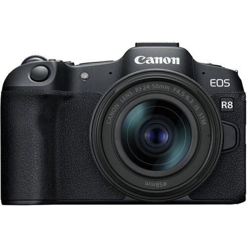 Canon EOS R8 Kit With 24-50mm f/4.5-6.3 IS STM (+ Cashback 150€)