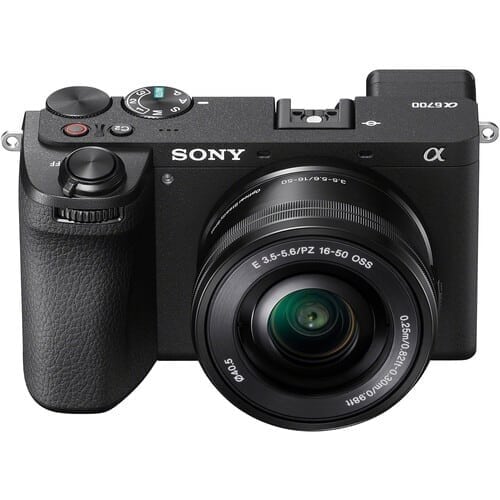 Sony ILCE 6700 Mirrorless Camera with 16-50mm PZ Lens