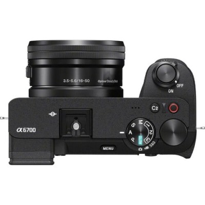 Sony ILCE 6700 Mirrorless Camera with 16-50mm PZ Lens