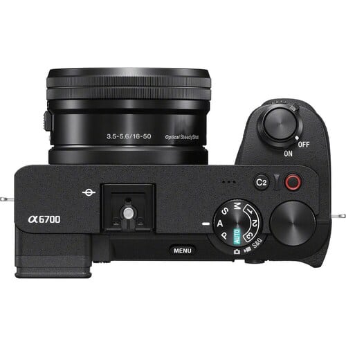 Sony ILCE 6700 Mirrorless Camera with 16-50mm PZ Lens