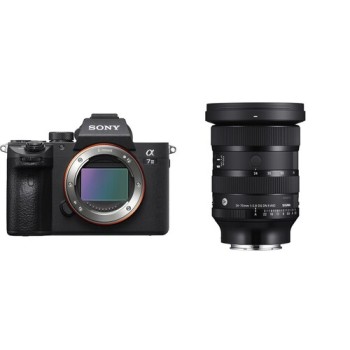 Sony ILCE-A7 M3 Body & Sigma Lens 24-70mm f/2.8 DG DN II Art