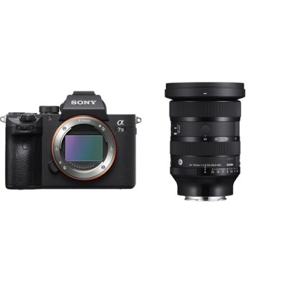 Sony ILCE-A7 M3 Body & Sigma Lens 24-70mm f/2.8 DG DN II Art